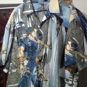Claudio Nucci Anime Men's Button Down shirt.